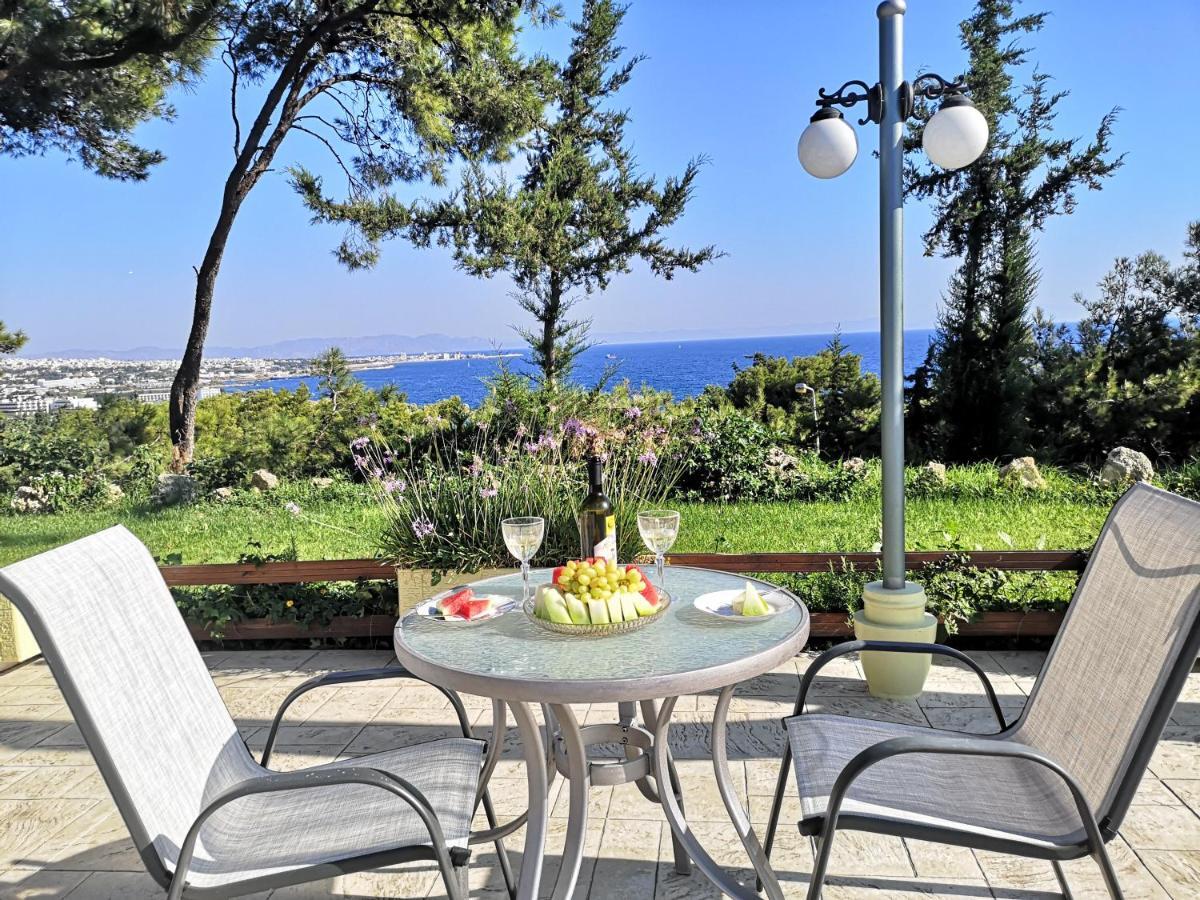 Louis Luxury Villa By Living In Blue Koskinou (Rhodes) Exterior foto